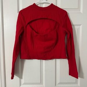 Princess Polly Bold Red Crop Top
